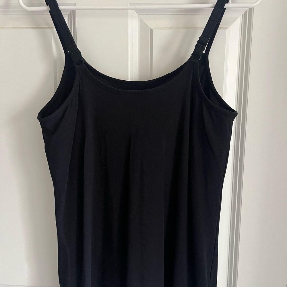 Amoena Sleek Black Women's Camisole - Picture 2 of 4